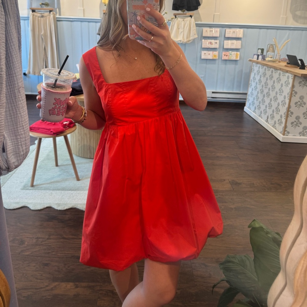 Lost + Wander Red Mini Dress